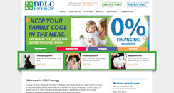 Desktop Screenshot of ddlcenergy.com